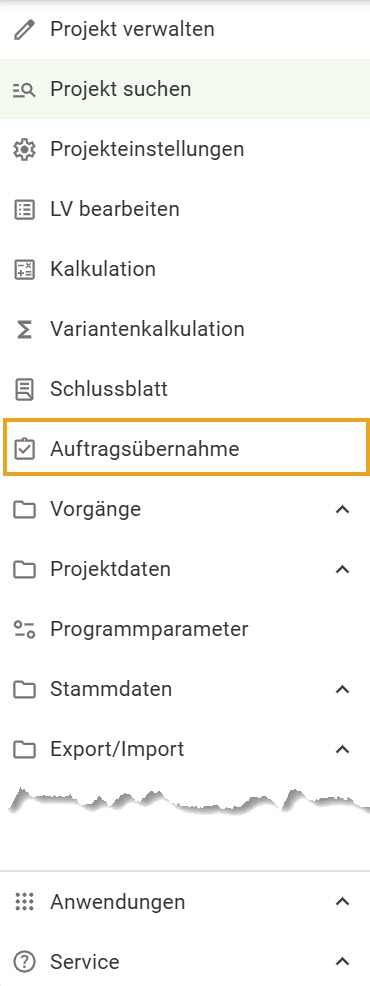 AVR_Benutzeroberfläche-Menüauswahl_Angebot AVR_Benutzeroberfläche-Menüauswahl_Angebot