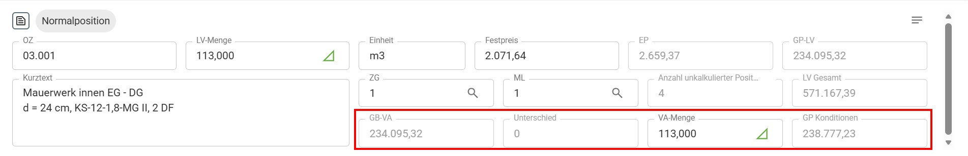 Benutzereinstellungen_Allgemein_kompakte Tabellenansicht-Kalk_2