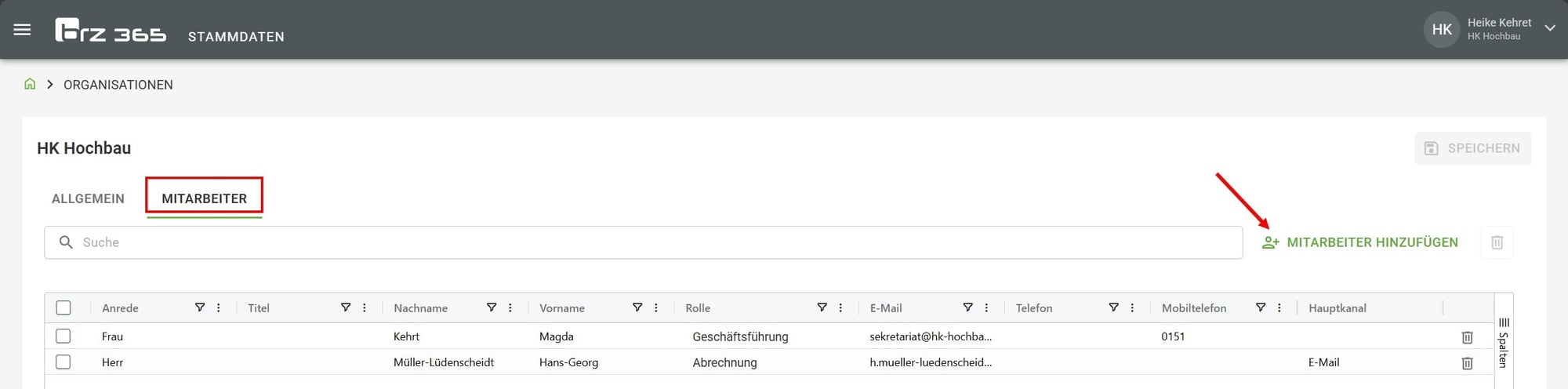 AVR_E-Rechnung_Stammdaten_Organisation_Mitarbeiter AVR_E-Rechnung_Stammdaten_Organisation_Mitarbeiter