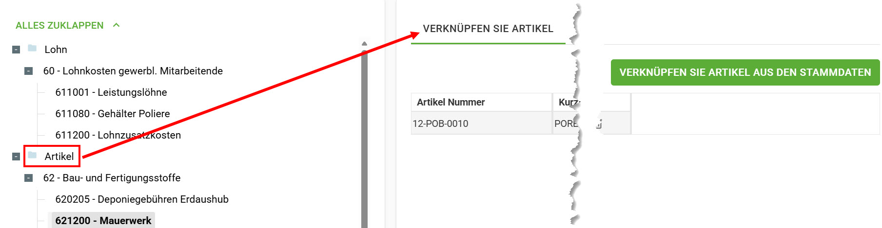 AVR_Programmparameter_Kostenartenzuordnung_feste_Stammdatenverknüpfung_Artikel AVR_Programmparameter_Kostenartenzuordnung_feste_Stammdatenverknüpfung_Artikel