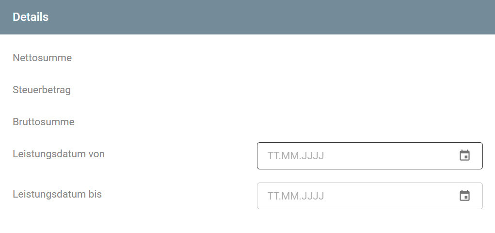 AVR_Vorgänge_Freie Rechnung erstellen-Register Allgemein AVR_Vorgänge_Freie Rechnung erstellen-Register Allgemein