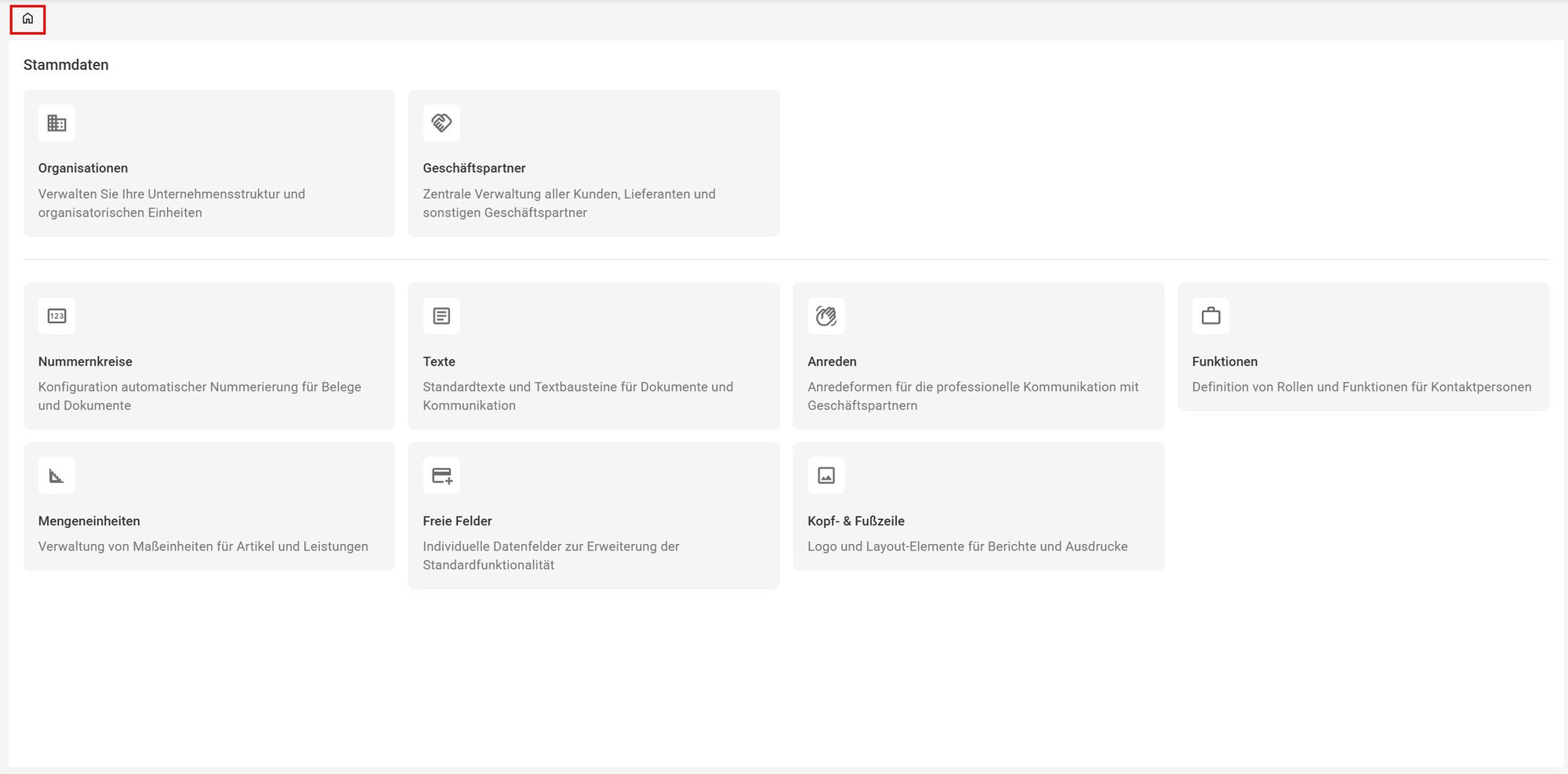 Stammdaten_Benutzeroberfläche_Arbeitsbereich Stammdaten_Benutzeroberfläche_Arbeitsbereich
