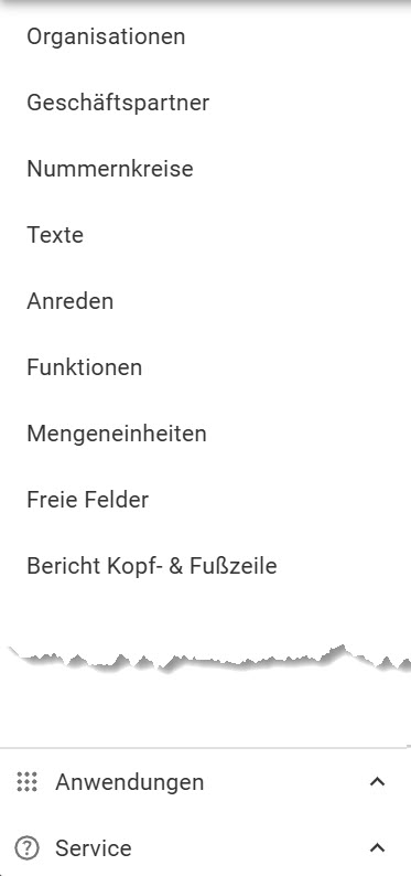 Stammdaten_Benutzeroberfläche_Menüauswahl Stammdaten_Benutzeroberfläche_Menüauswahl