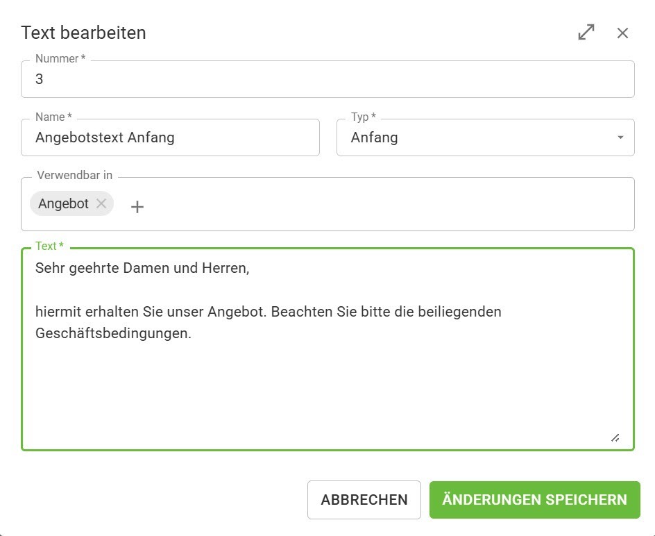 Text-bearbeiten Text-bearbeiten