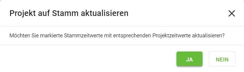AVR_Projektdaten_Projektzeitwerte_Projekt auf Stamm