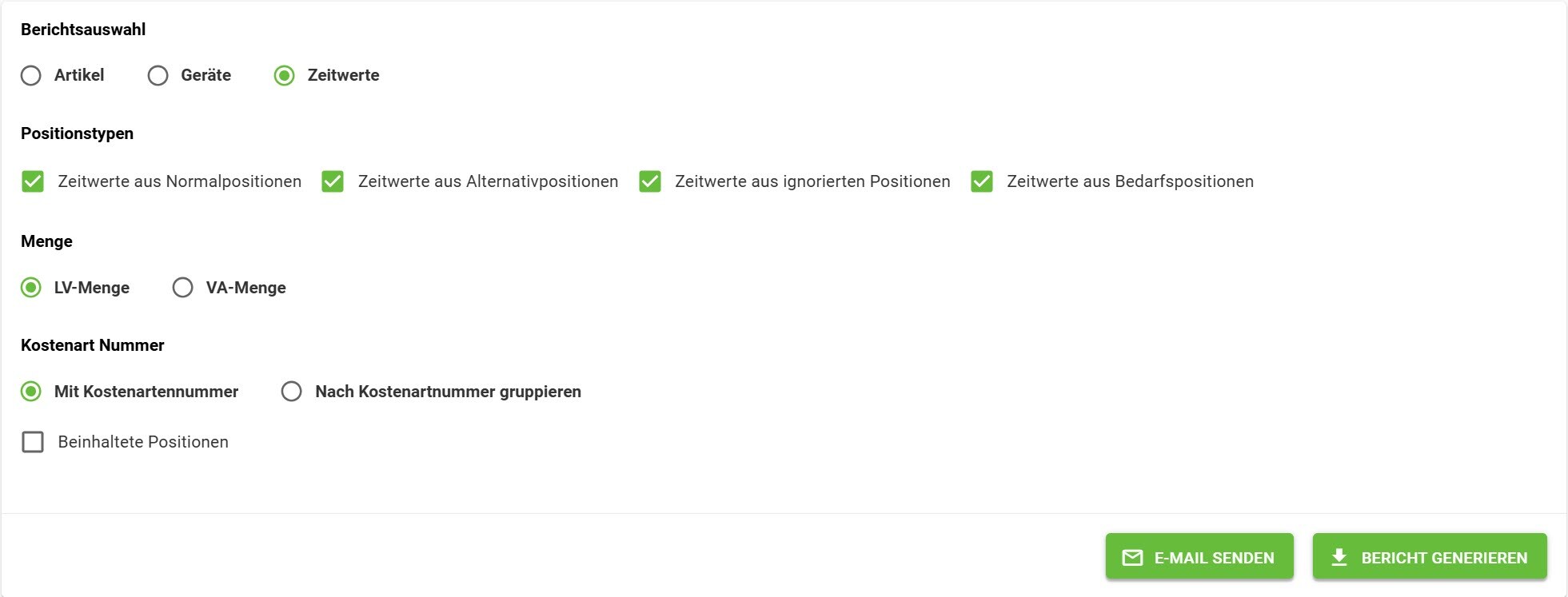 AVR_Vorgänge_Angebot erstellen-Ausgabe-Projektliste_Zeitwerte