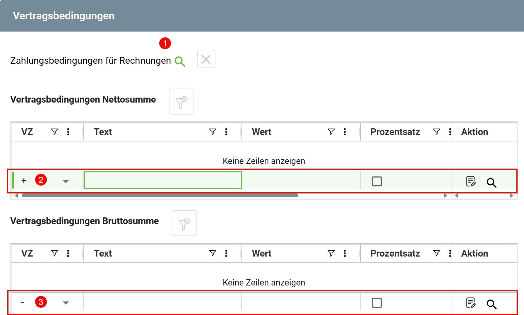 AVR_Vorgänge_Freie Rechnung erstellen-Vertragsbedigungen