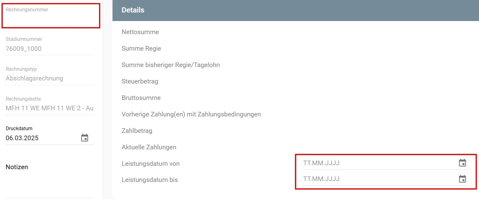 AVR_Vorgänge_Rechnung erstellen-Abschlagsrechnung_Registerkarte-Allgemein