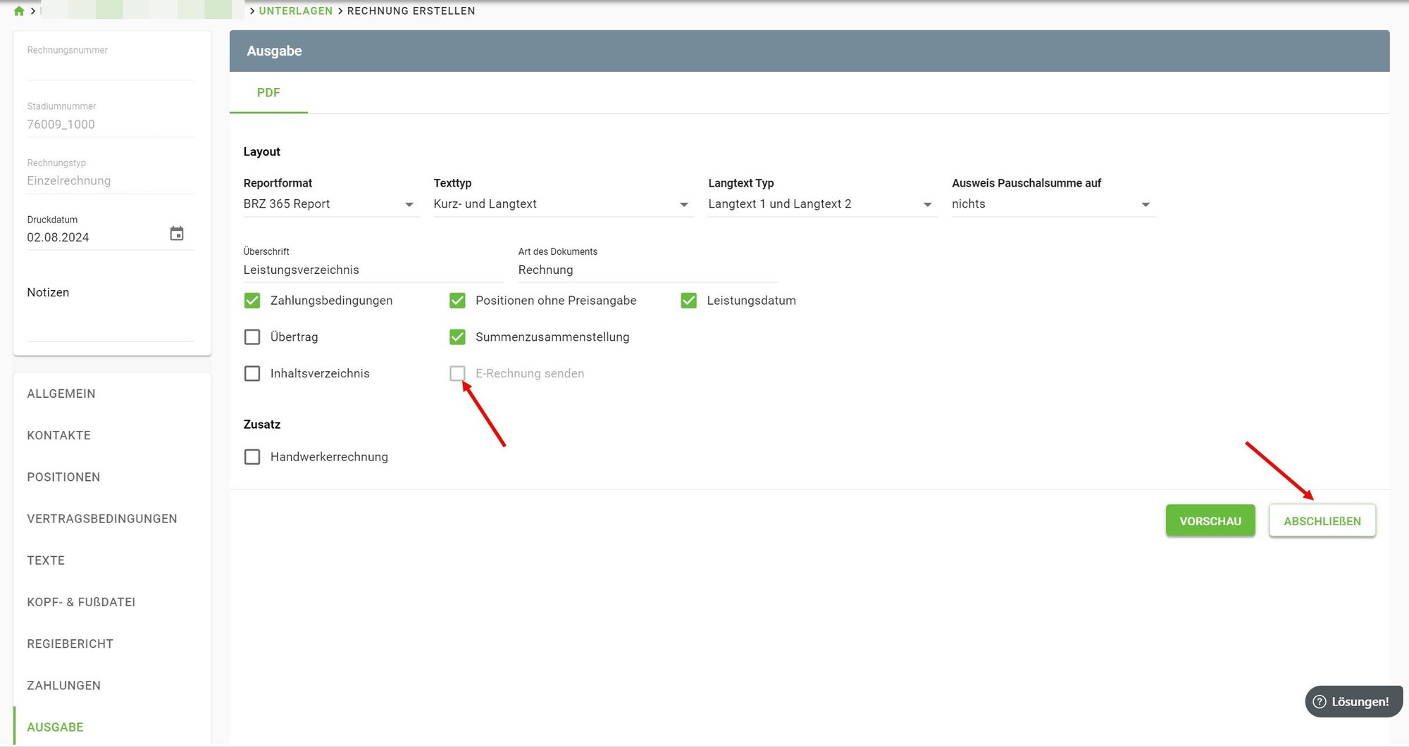 AVR_E-Rechnung_Auftragsstatus_Ausgabe AVR_E-Rechnung_Auftragsstatus_Ausgabe