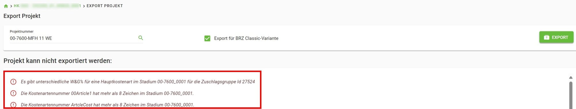 AVR_Export-Import_Export_Fehler AVR_Export-Import_Export_Fehler