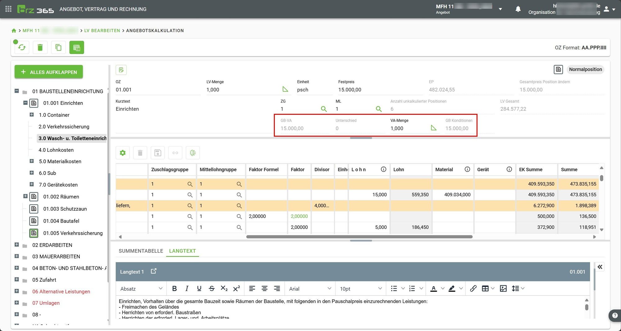 AVR_Kalkulation_Anzeige Tabellen_nicht-Kompakt