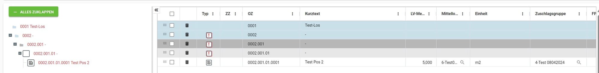 AVR_LV-erstellen_Manuelle LV-Positionseingabe_5