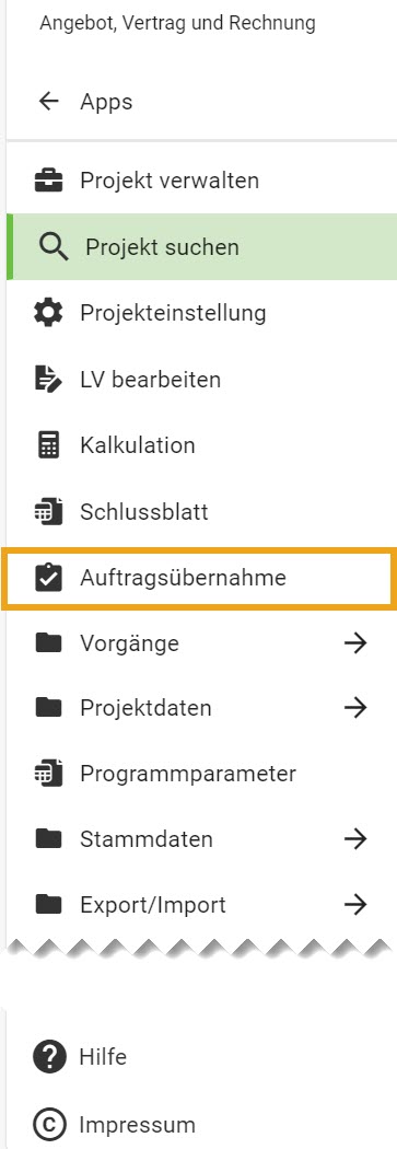 AVR_Projekt-und-Stadium-wählen-Menüauswahl_Angebot AVR_Projekt-und-Stadium-wählen-Menüauswahl_Angebot