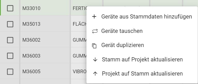 AVR_Projektdaten_Projektgerät_Kontextmenü_1 AVR_Projektdaten_Projektgerät_Kontextmenü_1