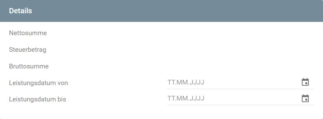 AVR_Vorgänge_Freie Rechnung erstellen-Register Allgemein AVR_Vorgänge_Freie Rechnung erstellen-Register Allgemein
