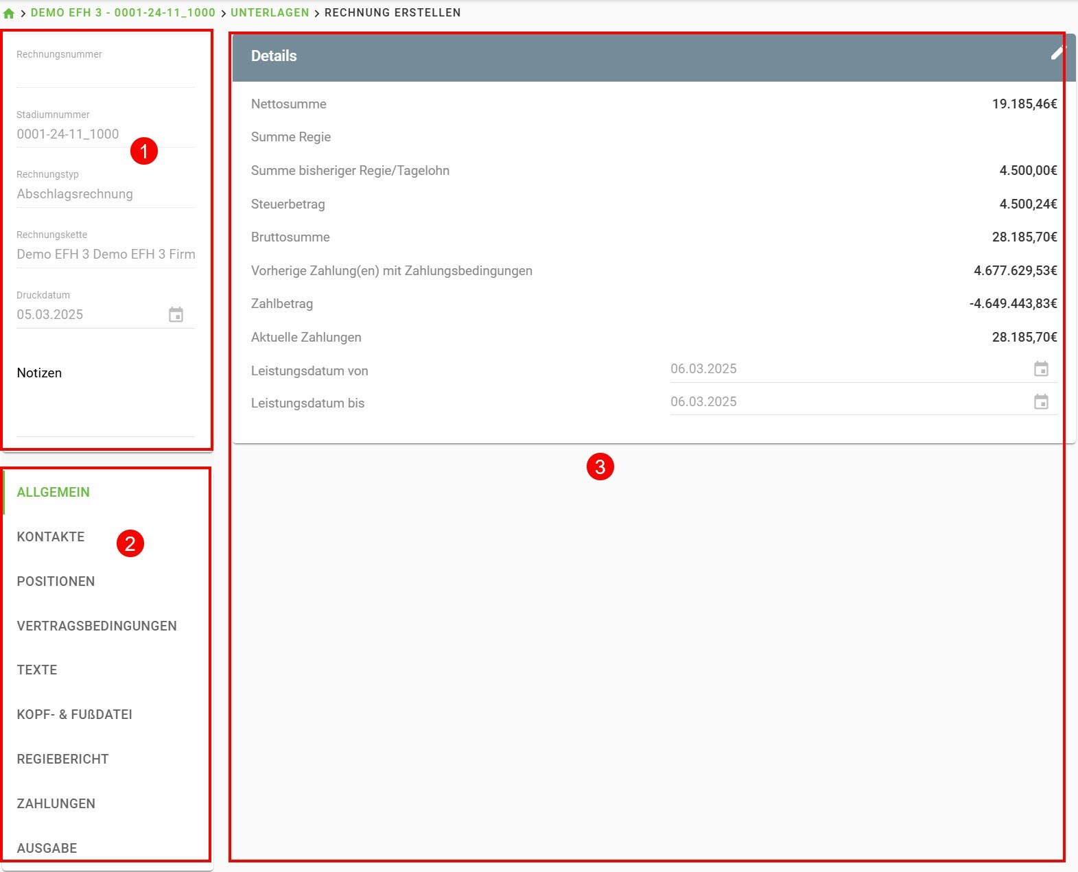 AVR_Vorgänge_Rechnungsdialog Rechnungskette-Oberfläche AVR_Vorgänge_Rechnungsdialog Rechnungskette-Oberfläche