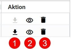 AVR_Vorgänge_Vorgangsausgangsbuch_Spalte Aktion AVR_Vorgänge_Vorgangsausgangsbuch_Spalte Aktion