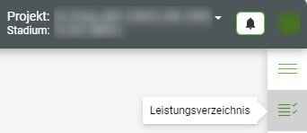 BIM Viewer_Leistungsverzeichnis_LV-Aufruf