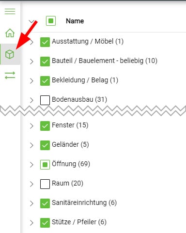 BIM-Viewer_Bauteilklassen-ein-ausblenden-1