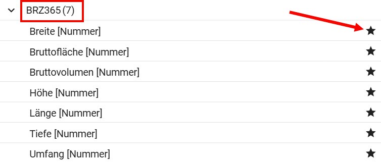 BIM_Pro_LV mittels BOBs generieren_Content Verwaltung_BRZ365 Attribute