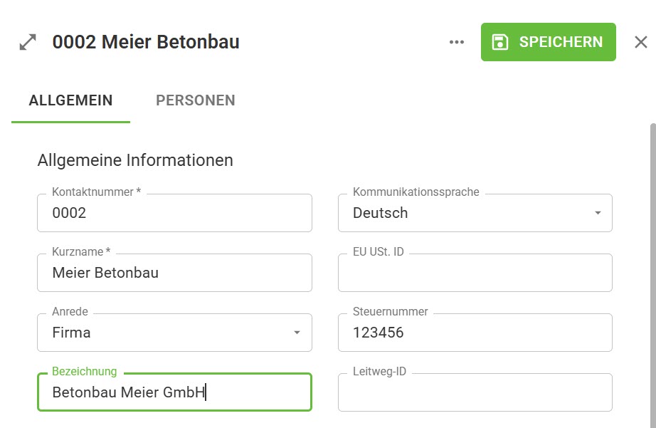 Geschäftspartner-ändern Geschäftspartner-ändern