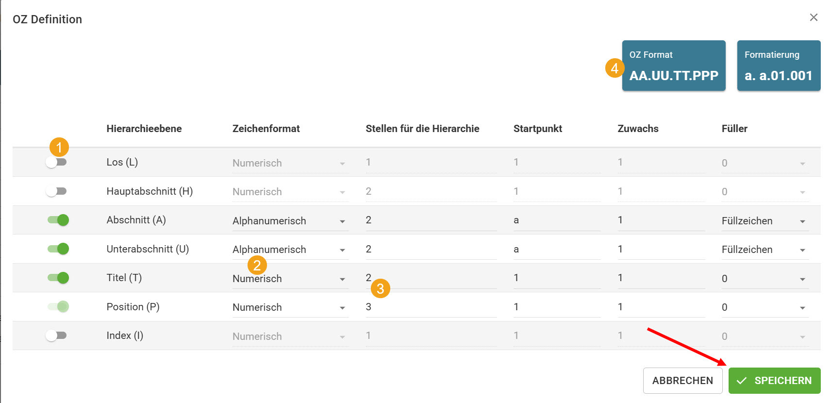AVR_Projekteinstellung_OZ-Definition AVR_Projekteinstellung_OZ-Definition