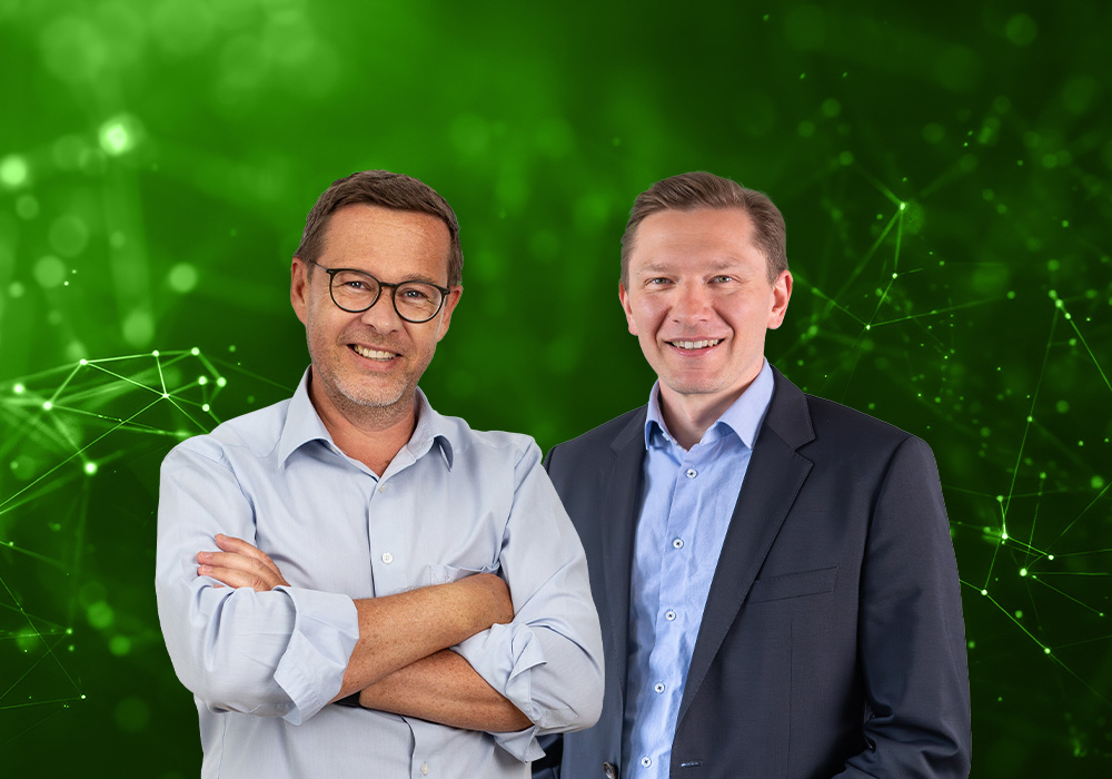 Die BRZ-Experten Michael Slaga (re.) und Christian Ehrhardt