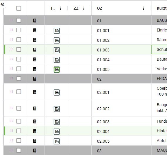 AVR_LV-erstellen_Anzeige Tabelle_nicht-Kompakt