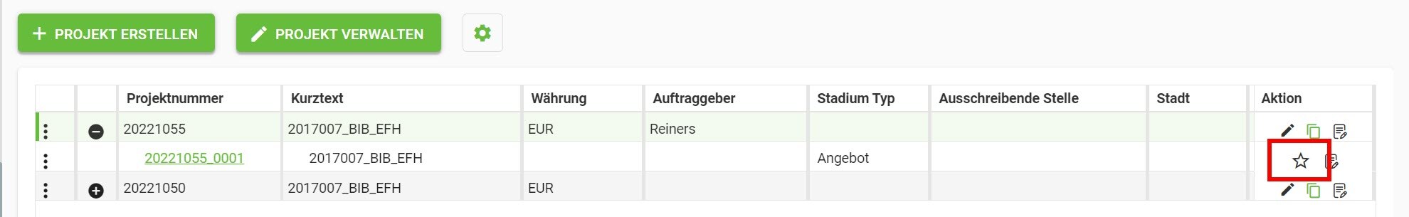 AVR_Projekt-und-Stadium-wählen_Favorit