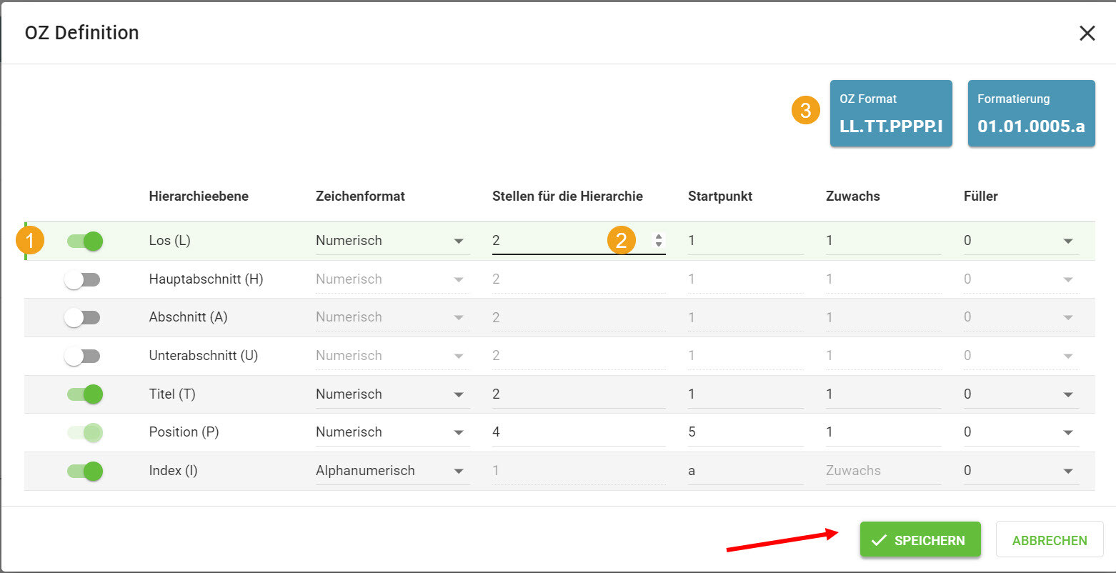 AVR_Projekteinstellung_OZ-Definition