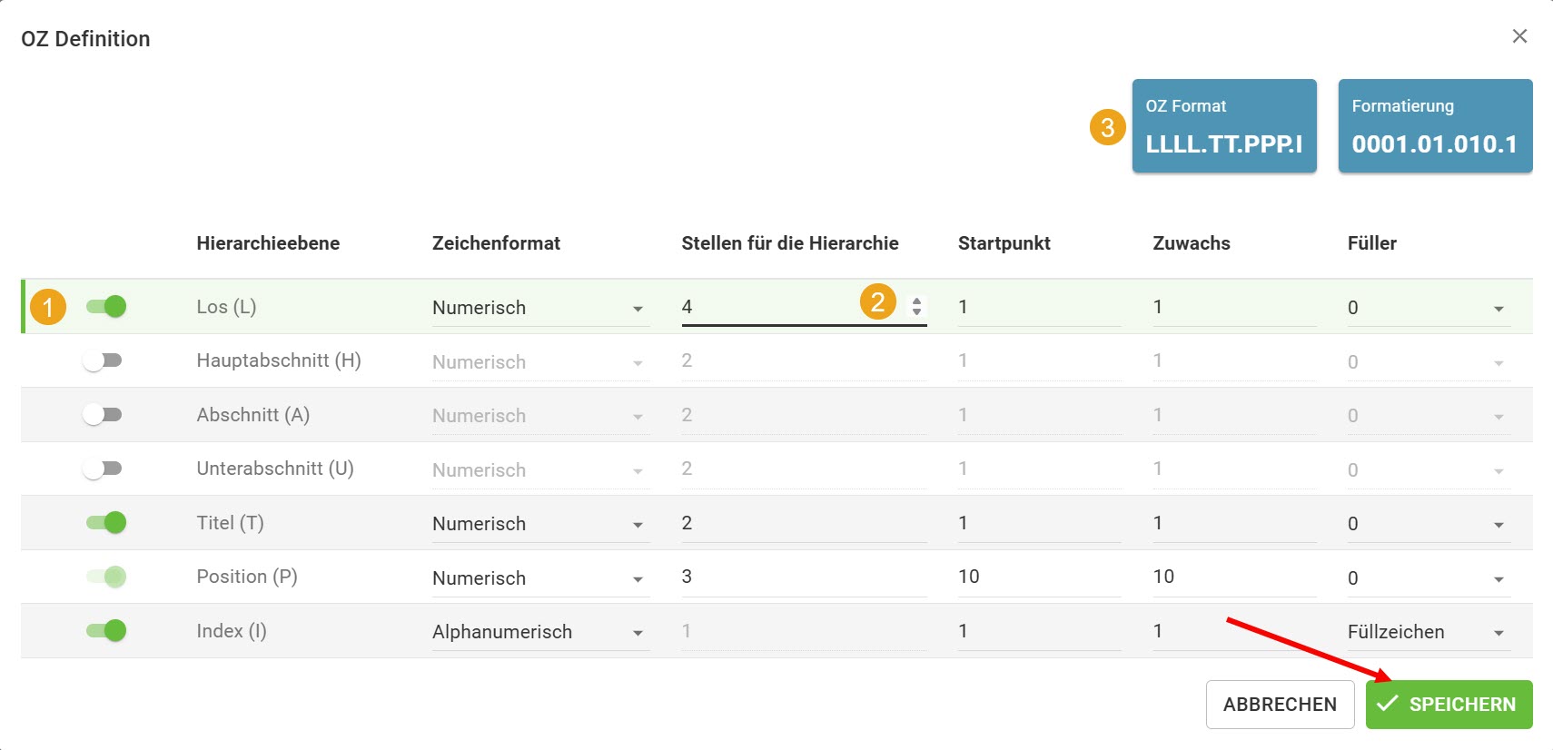 AVR_Programmparameter_OZ-Definition AVR_Programmparameter_OZ-Definition